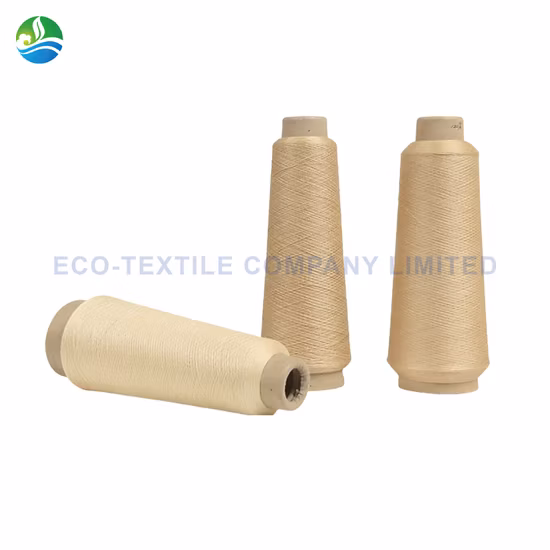 Fil de soie Tussah brillant 100 % naturel/teint de qualité supérieure pour machine à tricoter/tisser